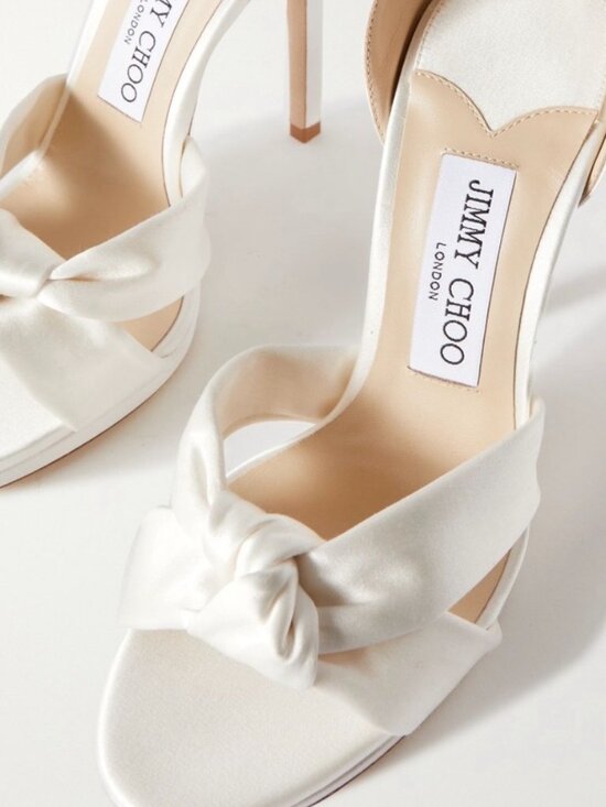 Jimmy Choo Shoes - Jimmy Choo Rosie 120 Satin Heels